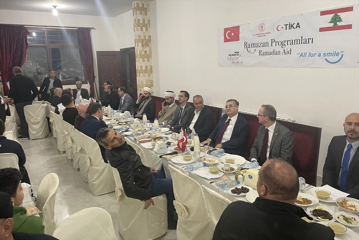 TİKA, Lübnan\'ın Türkmen kasabasında iftar programı düzenledi