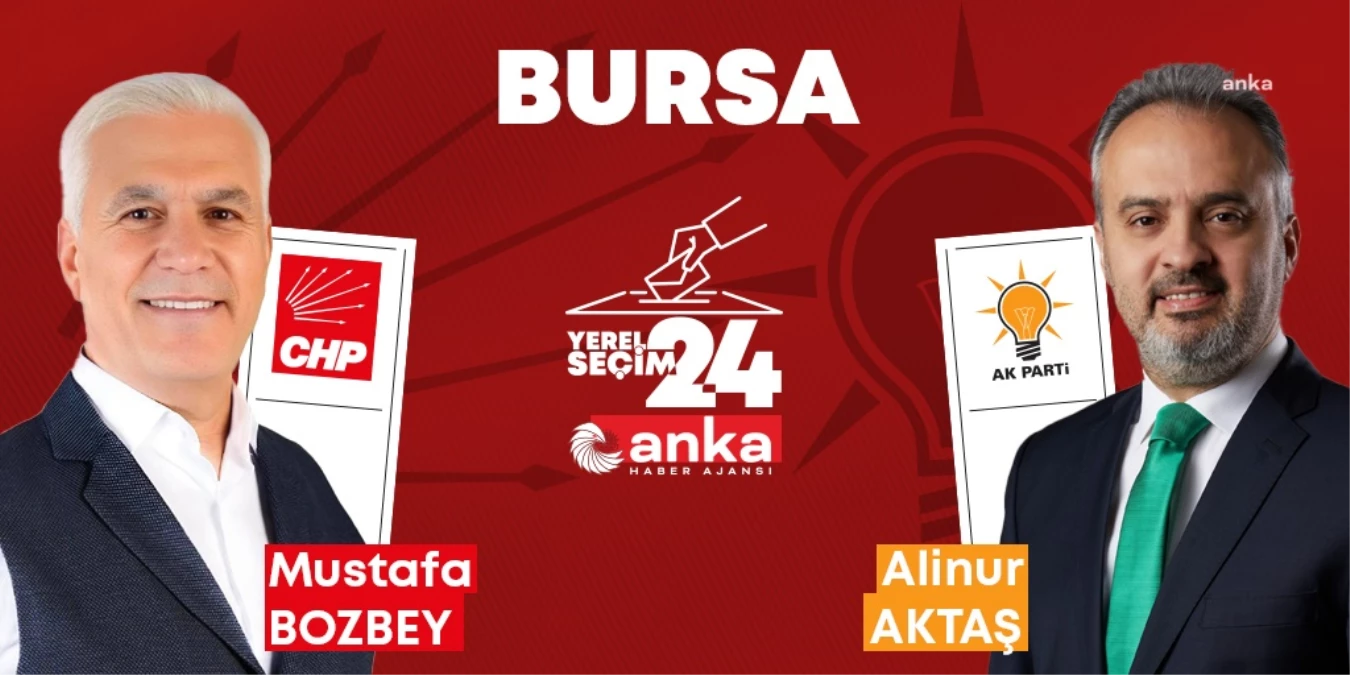 Bursa\'da seçim sonuçları açıklandı