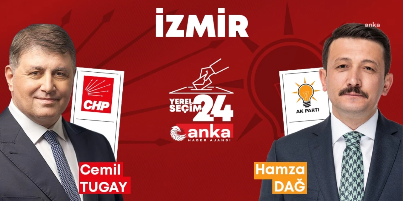 İzmir\'de CHP Adayı Cemil Tugay önde