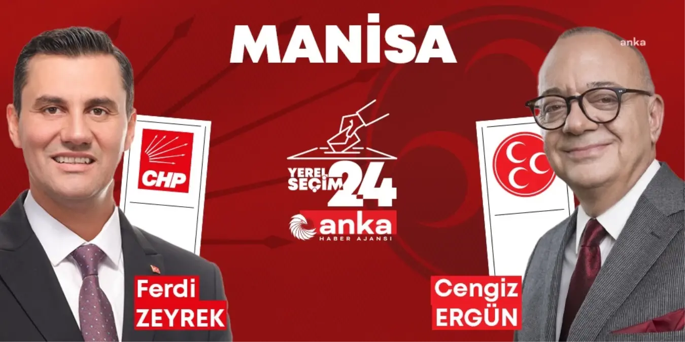 Manisa\'da CHP Adayı Ferdi Zeyrek önde