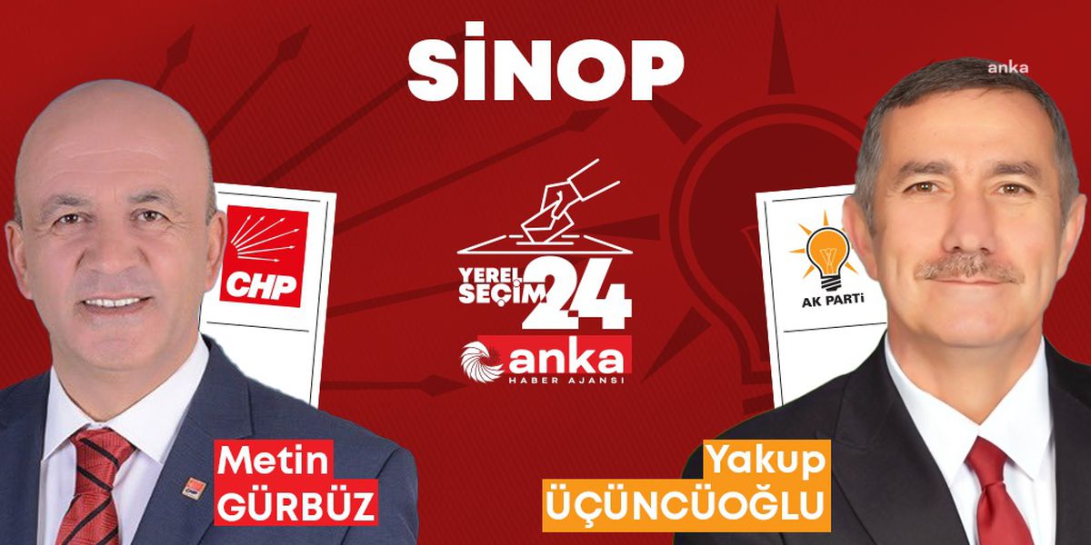 Sinop\'ta CHP Adayı Metin Gürbüz Önde