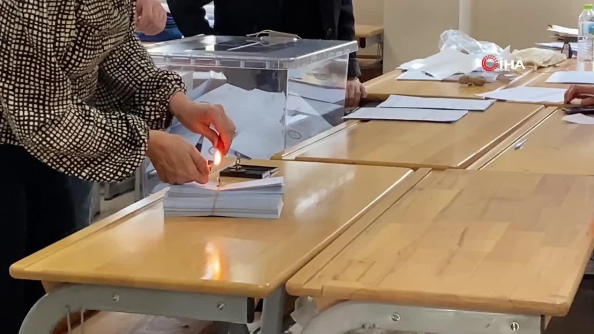 Zonguldak\'ta oy sayımı devam ediyor