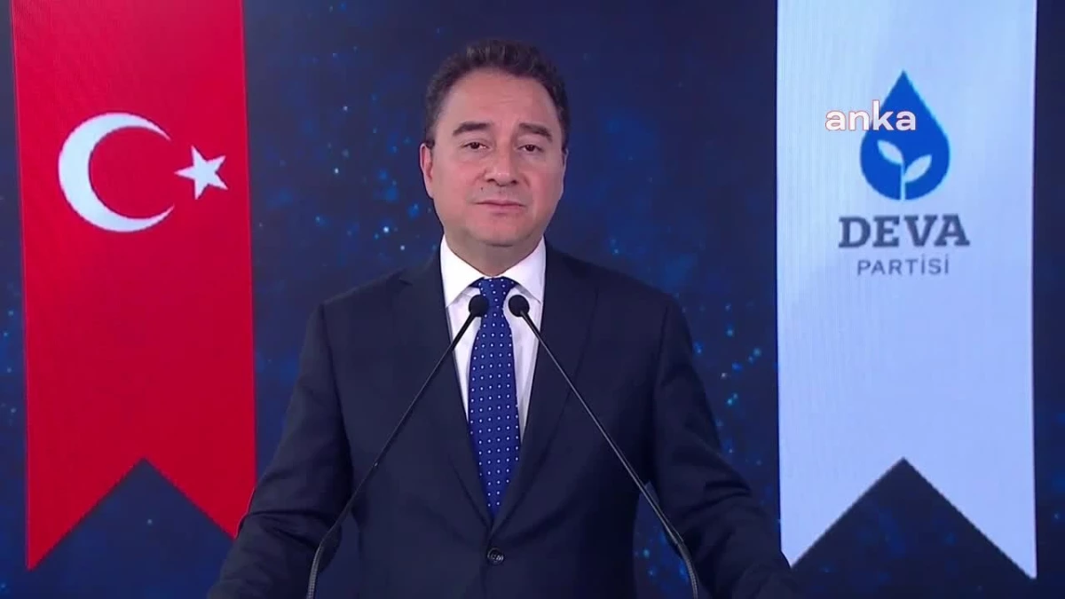 DEVA Partisi Genel Başkanı Ali Babacan, seçim sonuçlarına ilişkin açıklama yaptı