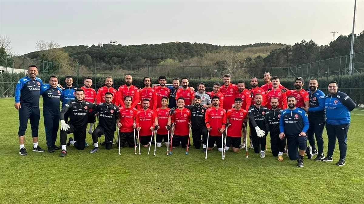 Ampute Milli Futbol Takımı, 2024 Avrupa Şampiyonası öncesi İstanbul\'da kampa girdi