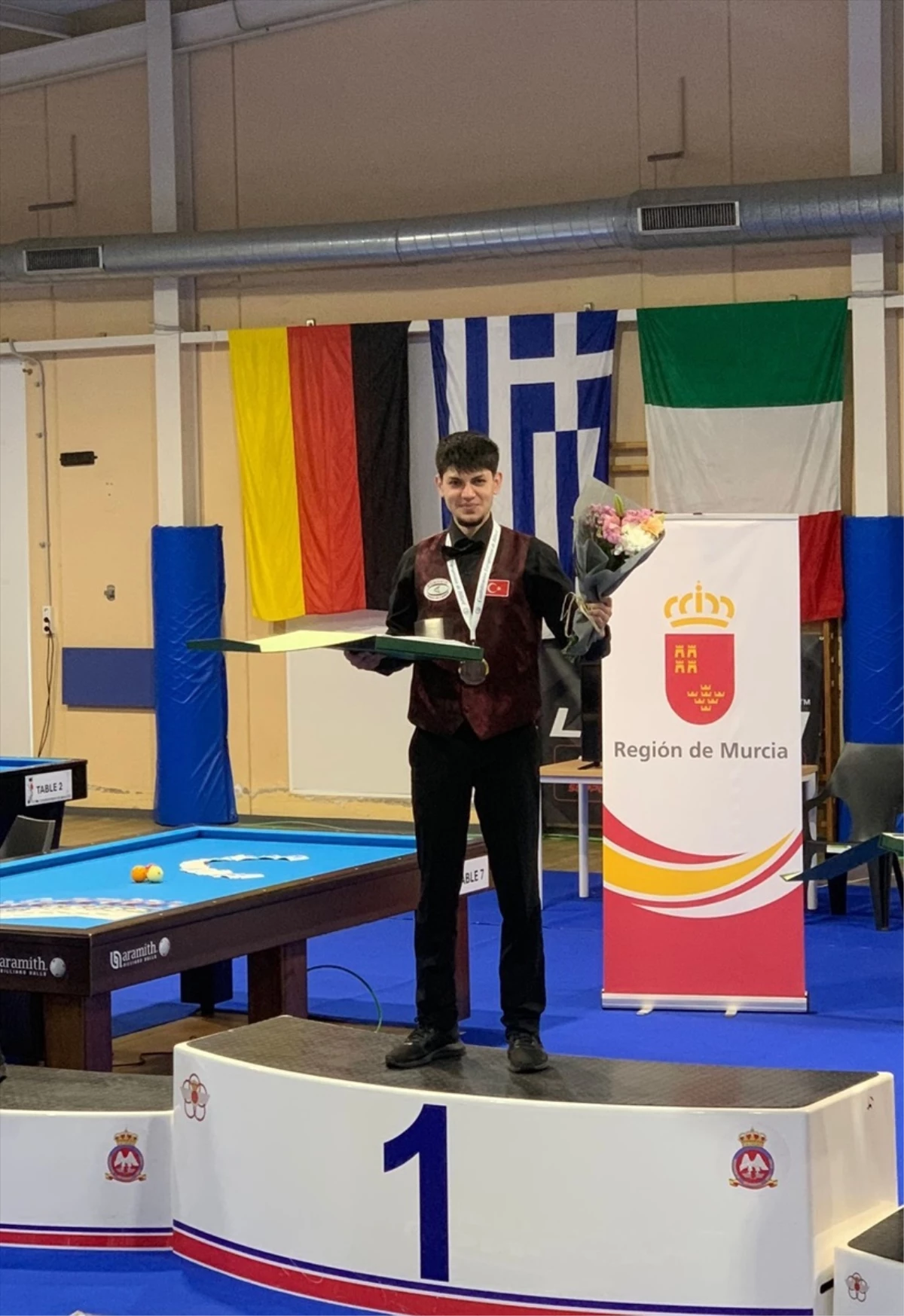 Avrupa Gençler 3 Bant Bilardo Şampiyonası\'nda Türk sporcular başarılı