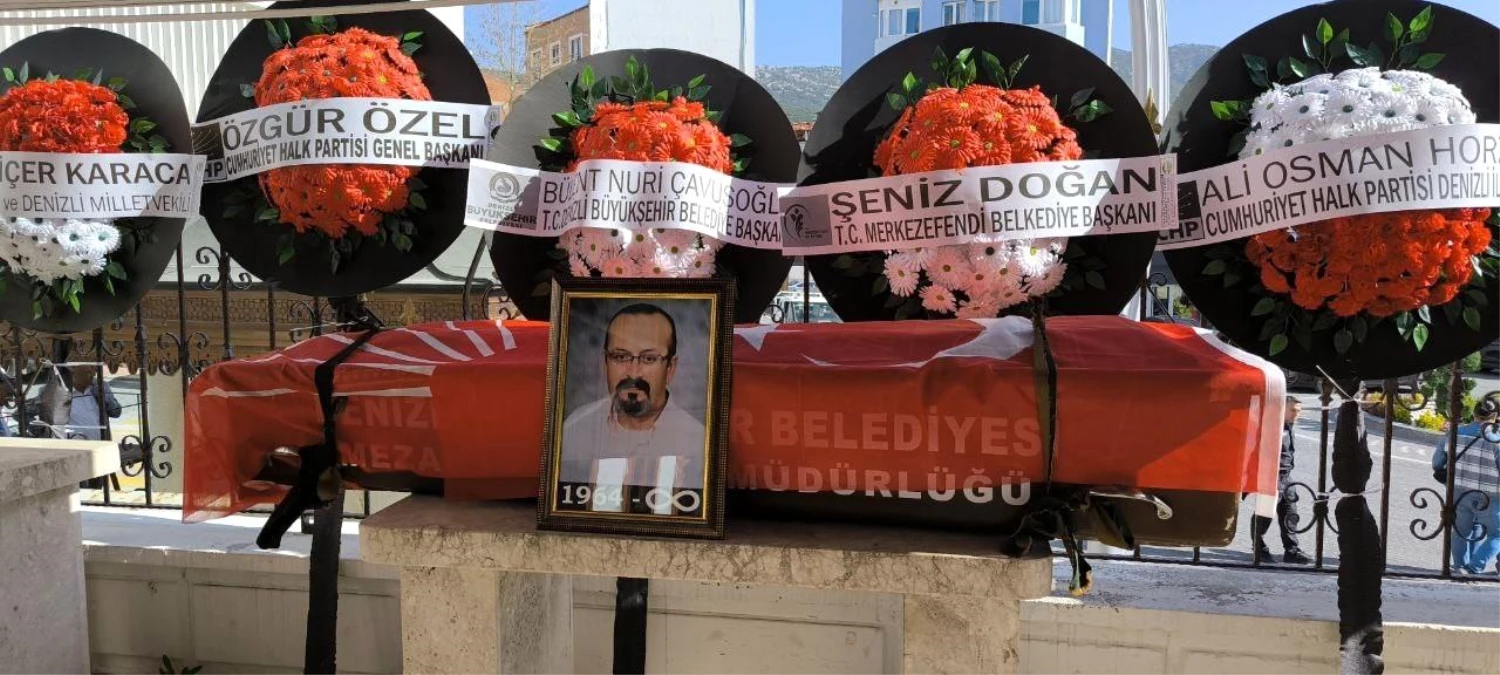 CHP İlçe Başkan Yardımcısı Mehmet Palaz\'ın Cenazesi Tavas\'ta Defnedildi