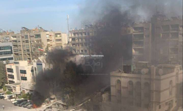 İsrail, Şam'da İran konsolosluğunu vurdu! Devrim Muhafızları Ordusu komutanıyla birlikte 8 kişi öldü
