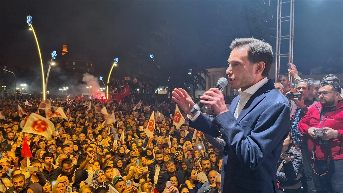 MHP Adayı Mehmet Kemal Yazıcıoğlu, Tokat Belediye Başkanlığını Kazandı