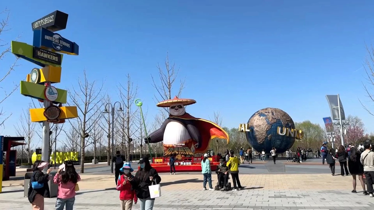 Universal Beijing Resort\'ta Bahar Festivali Başladı