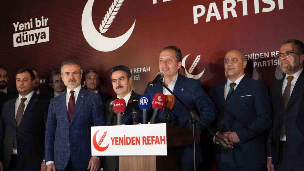 Yeniden Refah Partisi Seçim Sonuçlarını Değerlendirdi