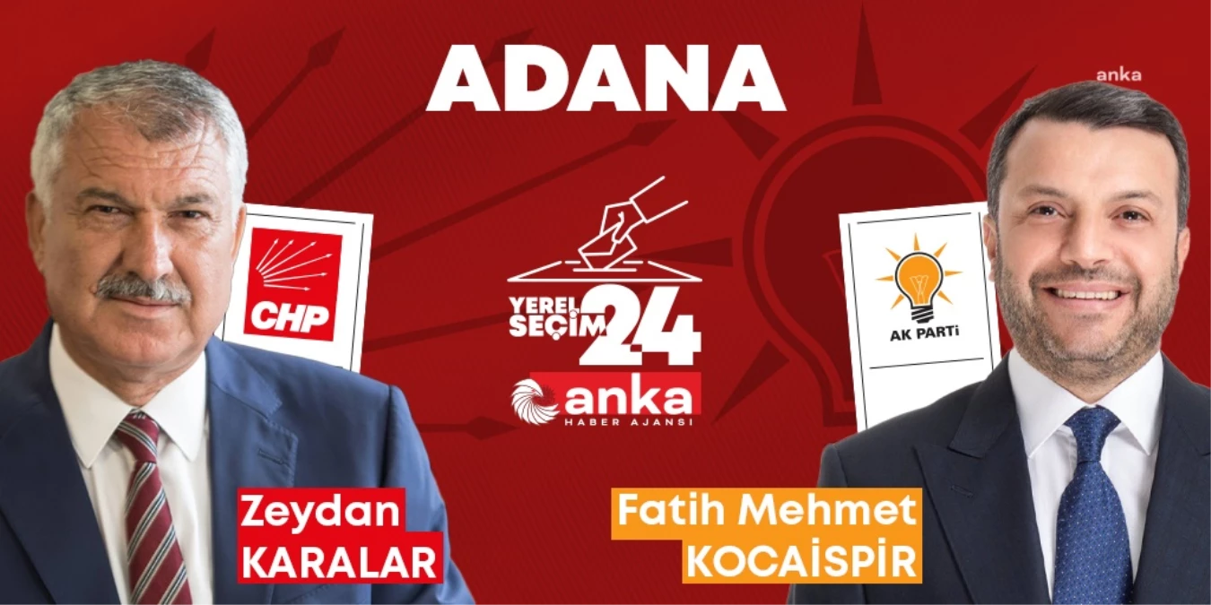 Adana\'da yerel seçimlerde CHP adayı Zeydan Karalar önde