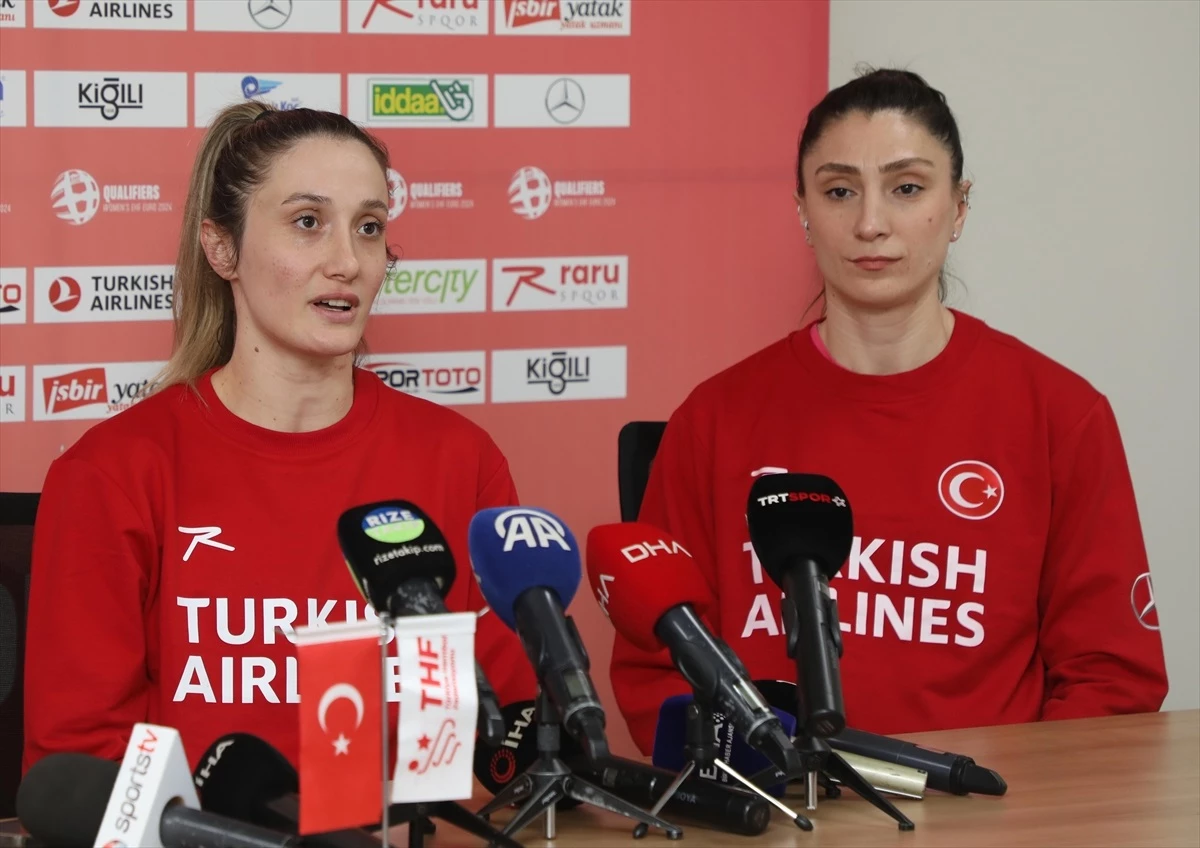 A Milli Kadın Hentbol Takımı, Karadağ maçına hazır