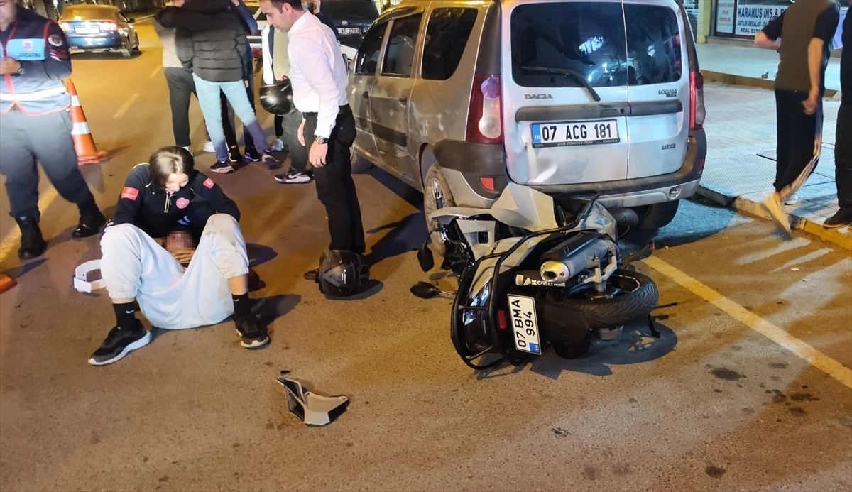 Alanya\'da motosiklet kazası: 1 ölü, 2 yaralı