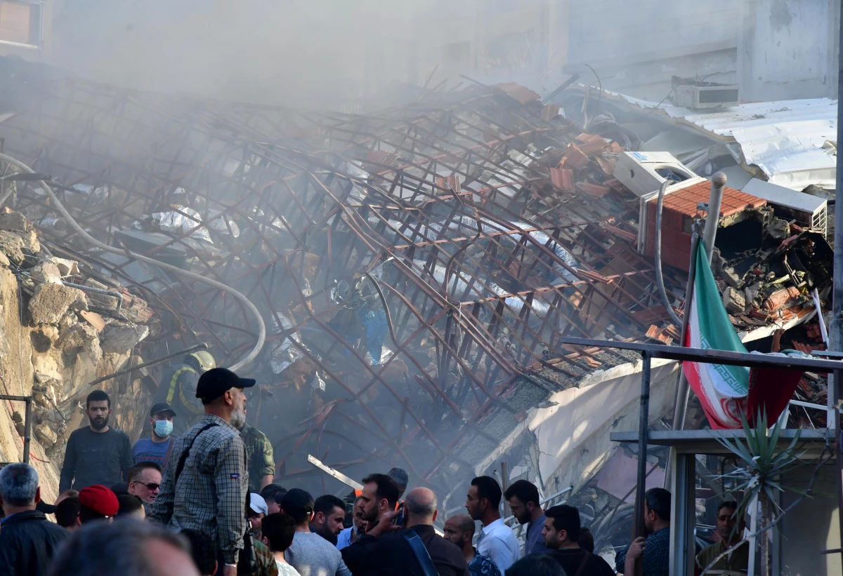İsrail, Şam\'daki İran Konsolosluğu binasına saldırdı: En az 5 ölü