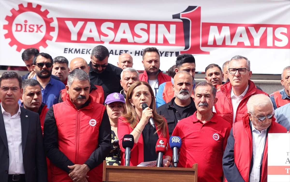 DİSK Genel Başkanı Arzu Çerkezoğlu: 1 Mayıs\'ta Taksim Meydanı\'nda Kutlama Yapmak İstiyoruz