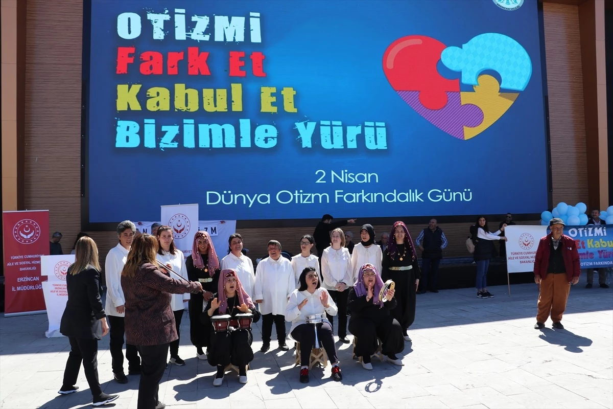 Erzincan\'da Otizm Farkındalık Günü etkinlikleri düzenlendi