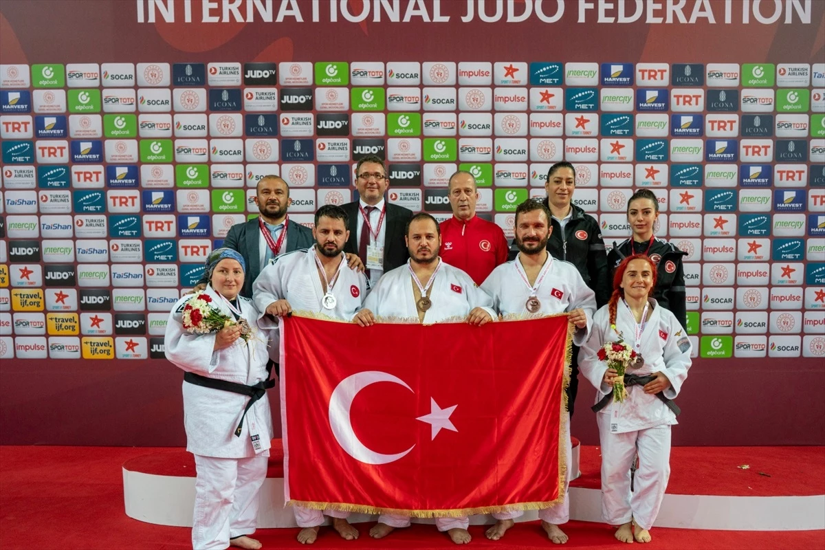 Türkiye, 2024 IBSA Judo Antalya Grand Prix\'sinde 7 madalya kazandı