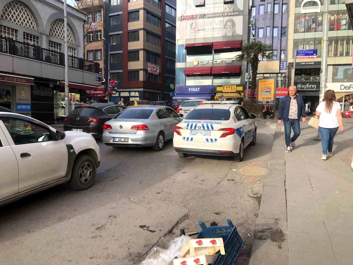 Zonguldak\'ta iftara sayılı saatler kala trafik uyarıları yapıldı