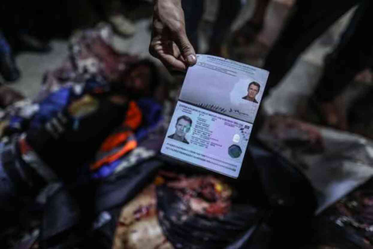İsrail'in Gazze saldırısında yardım kuruluşunun çalışanları da öldü İsrail'in Gazze saldırısında yardım kuruluşunun çalışanları da öldü