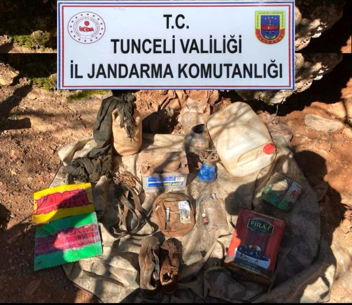 Tunceli\'de terör örgütüne ait 2 sığınak ve patlayıcılar ele geçirildi