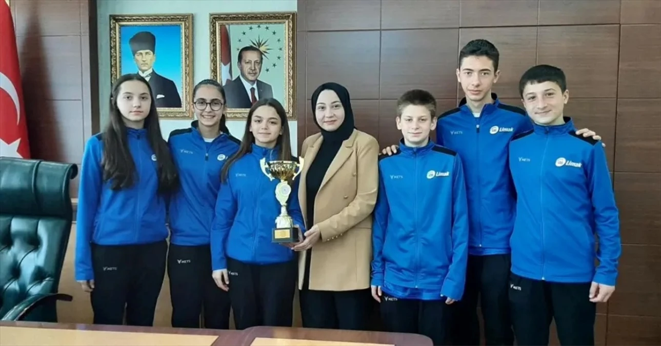 Pınarhisar Kaymakamı Sporcuları Kabul Etti