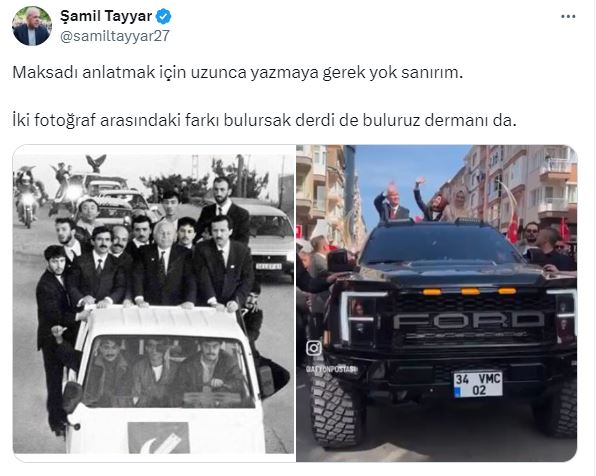 Seçimden sonra AK Partilerin paylaştığı fotoğraf: Nereden nereye