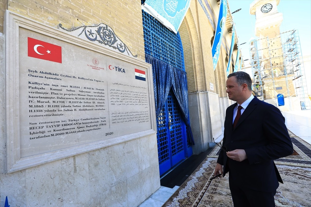 TİKA Başkanı Serkan Kayalar, Bağdat\'ta Abdulkadir Geylani Külliyesi\'ni ziyaret etti