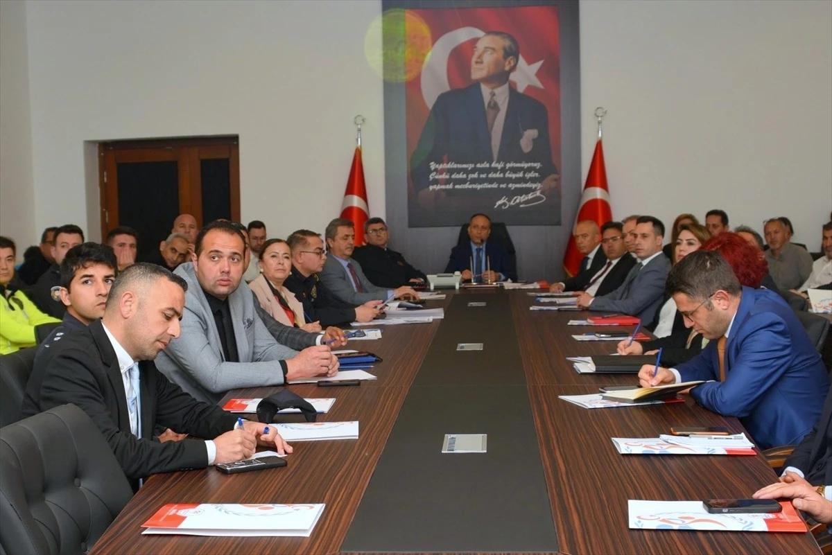 59. Cumhurbaşkanlığı Türkiye Bisiklet Turu\'nda Muğla\'da Koordinasyon Toplantısı Yapıldı