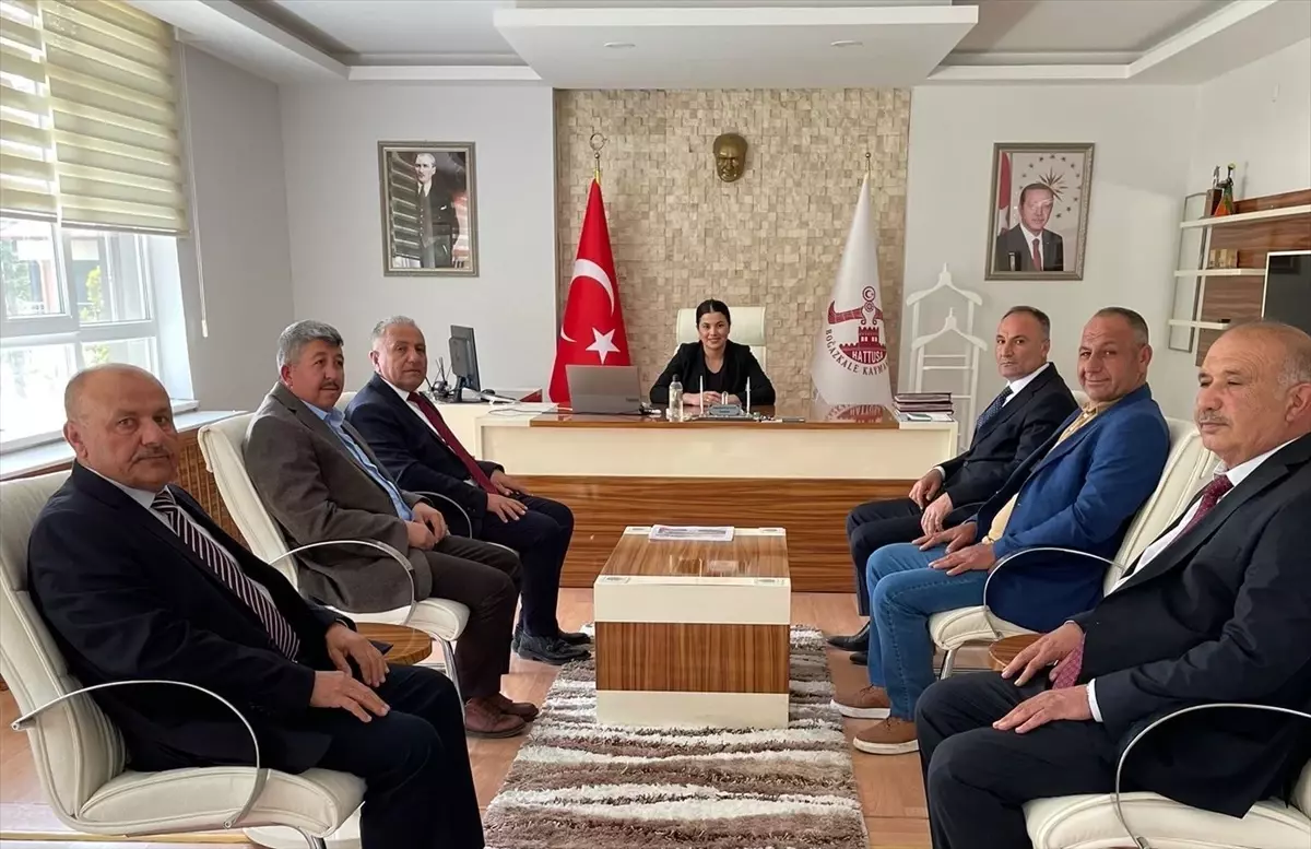 AK Parti\'den Boğazkale Belediye Başkanlığına seçilen Adem Özel göreve başladı