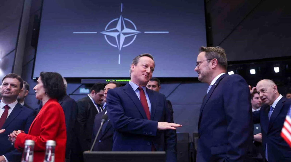 NATO Dışişleri Bakanları Toplantısı Brüksel\'de Başladı