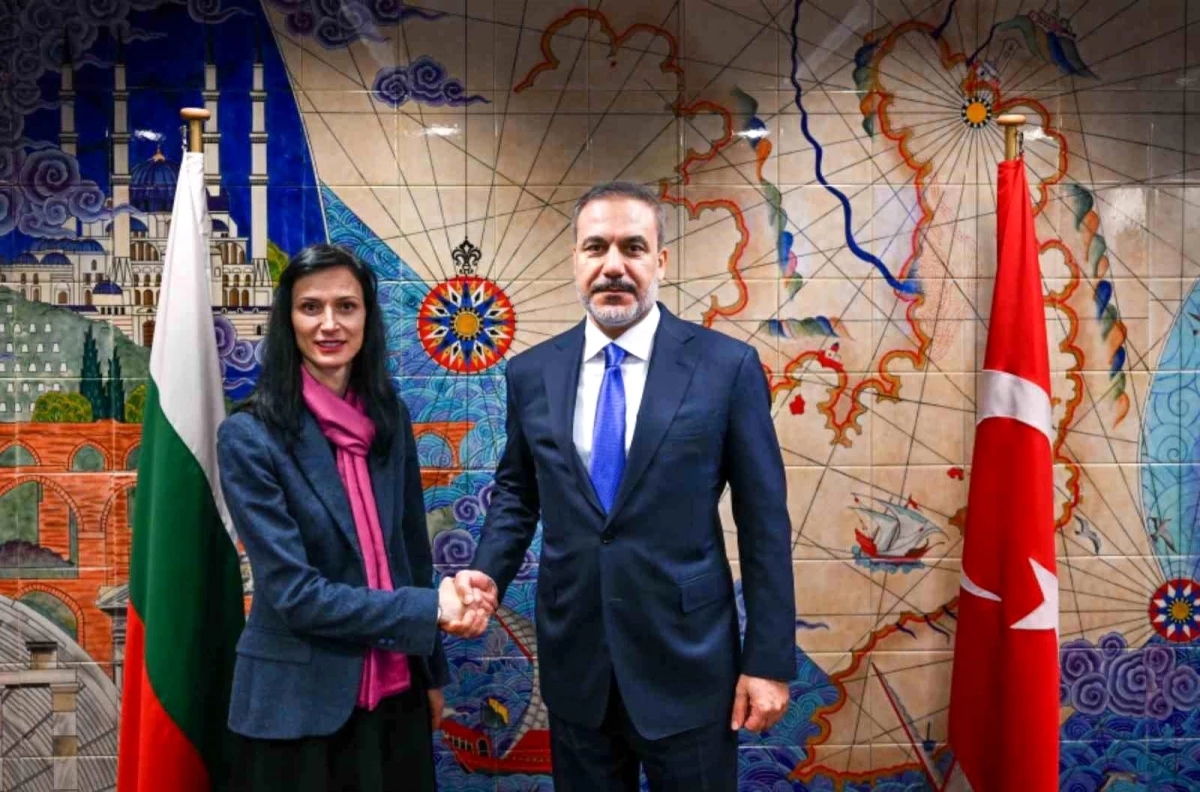 Dışişleri Bakanı Hakan Fidan, Bulgaristan Dışişleri Bakanı ile görüştü