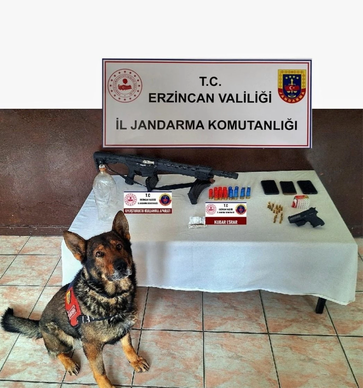 Erzincan\'da İl Jandarma Komutanlığı Faaliyetleri