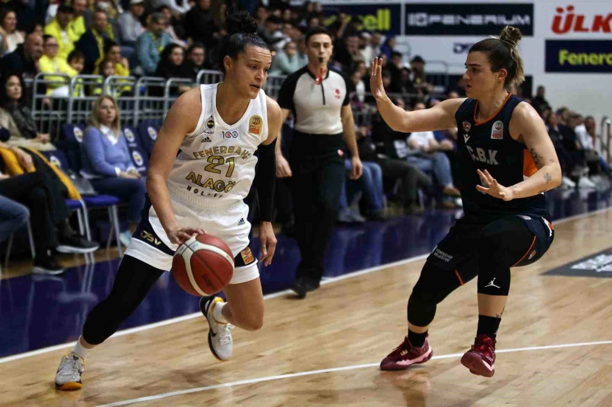 Fenerbahçe ve ÇBK Mersin Kadınlar Basketbol Süper Ligi finalinde karşı karşıya gelecek