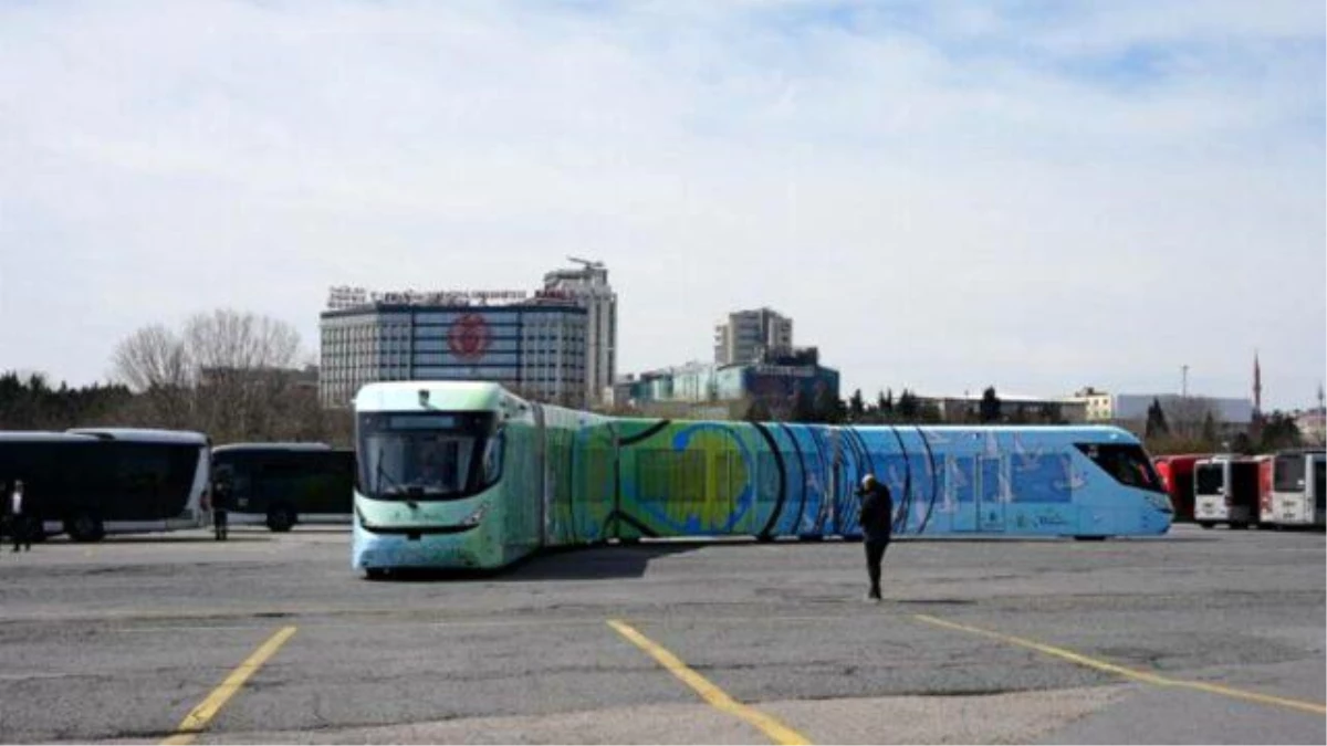 İBB, İstanbul için elektrikli otonom metrobüs testlerine başladı