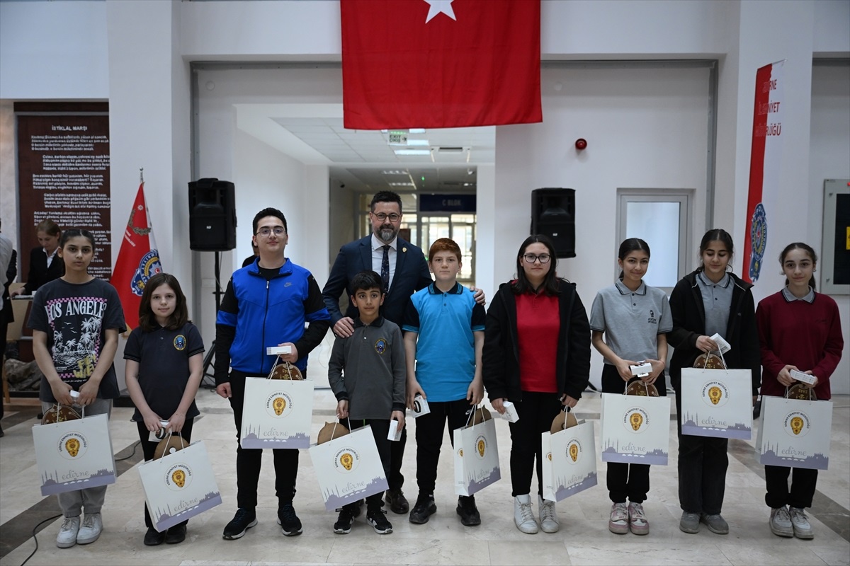 Edirne\'de Türk Polis Teşkilatının 179. Kuruluş Yılı Kutlamaları