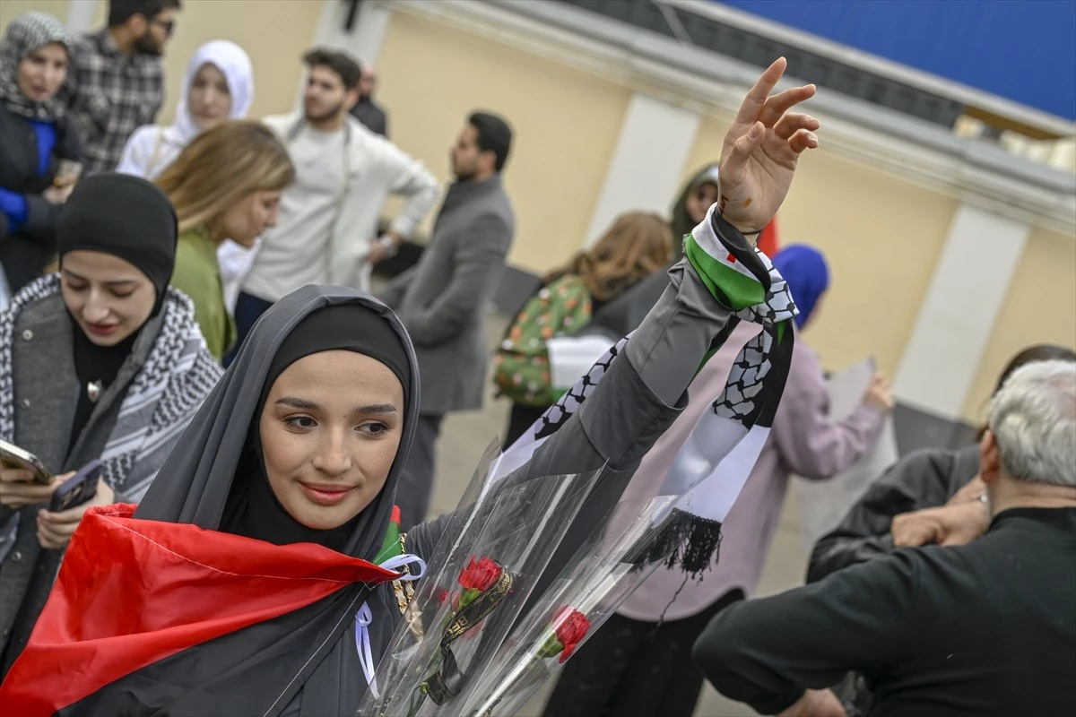 Rusya\'da Filistin Toprak Günü etkinliği düzenlendi