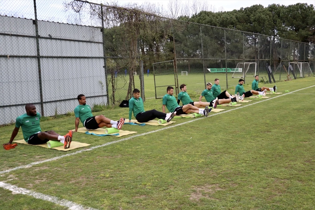 Sakaryaspor, Boluspor maçının hazırlıklarına başladı