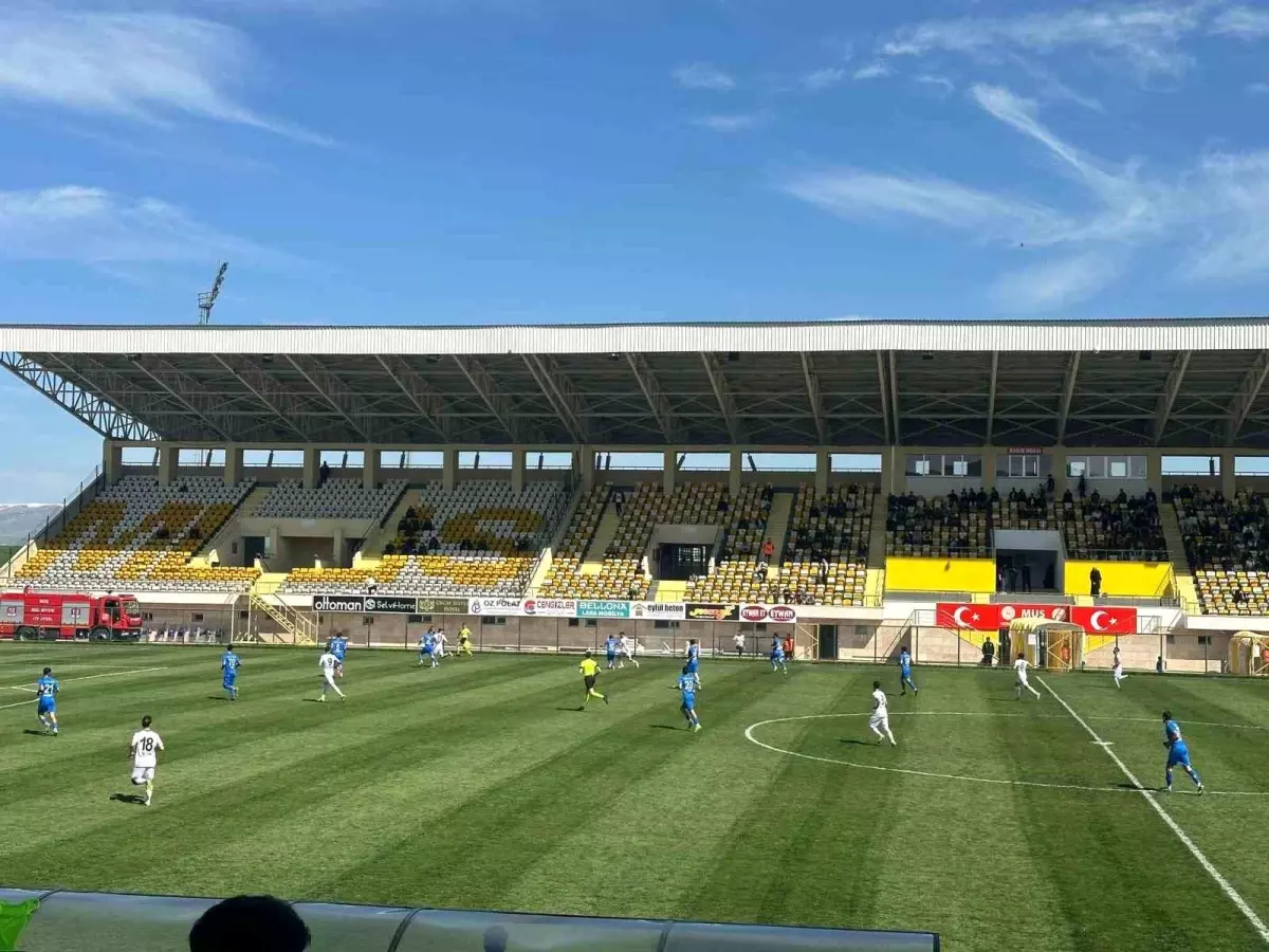 1984 Muşspor, Alanya Kestelspor ile berabere kaldı