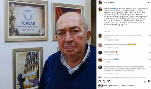 Türker İnanoğlu'nun vefatı sanat dünyasını yasa boğdu