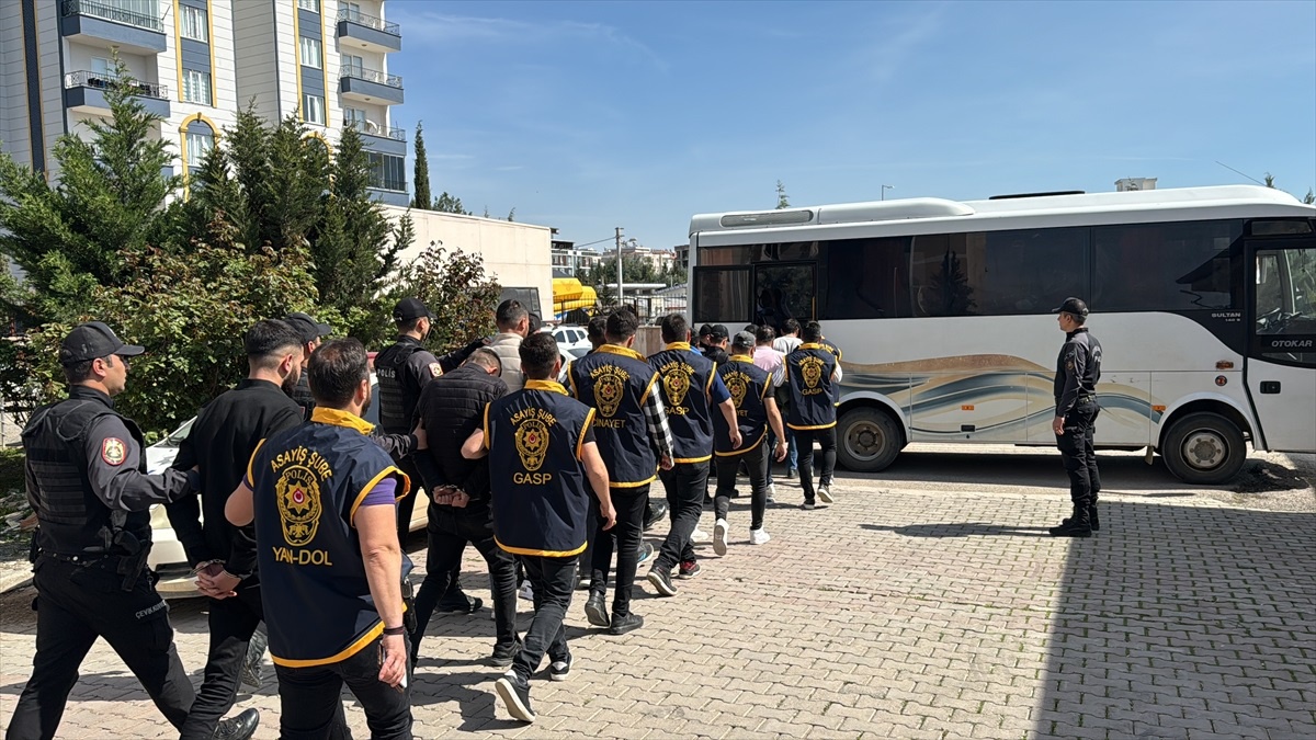 Adıyaman ve Mersin\'de suç örgütü operasyonu: 4 tutuklama