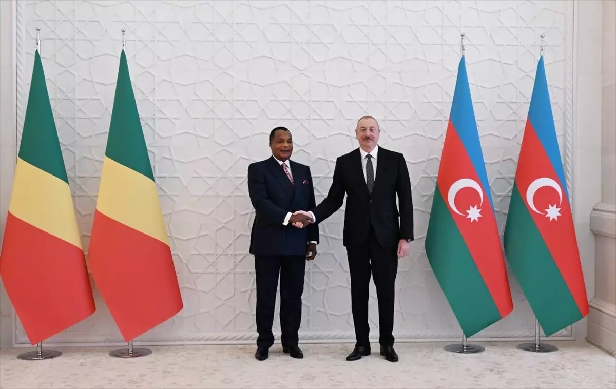 Azerbaycan Cumhurbaşkanı İlham Aliyev, Kongo Cumhurbaşkanı ile İşbirliği Anlaşmaları İmzaladı