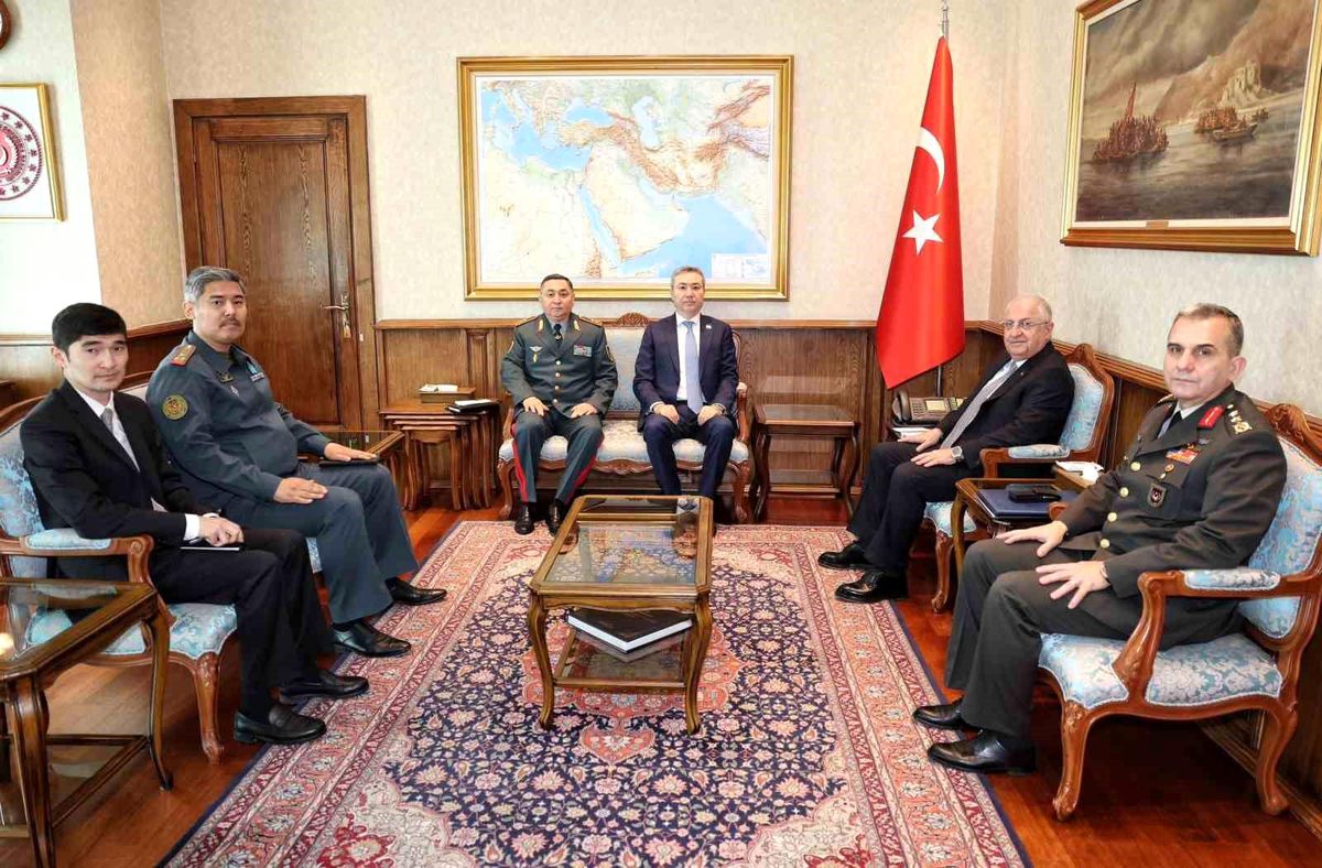 Milli Savunma Bakanı Yaşar Güler, Kazakistan Büyükelçisini kabul etti