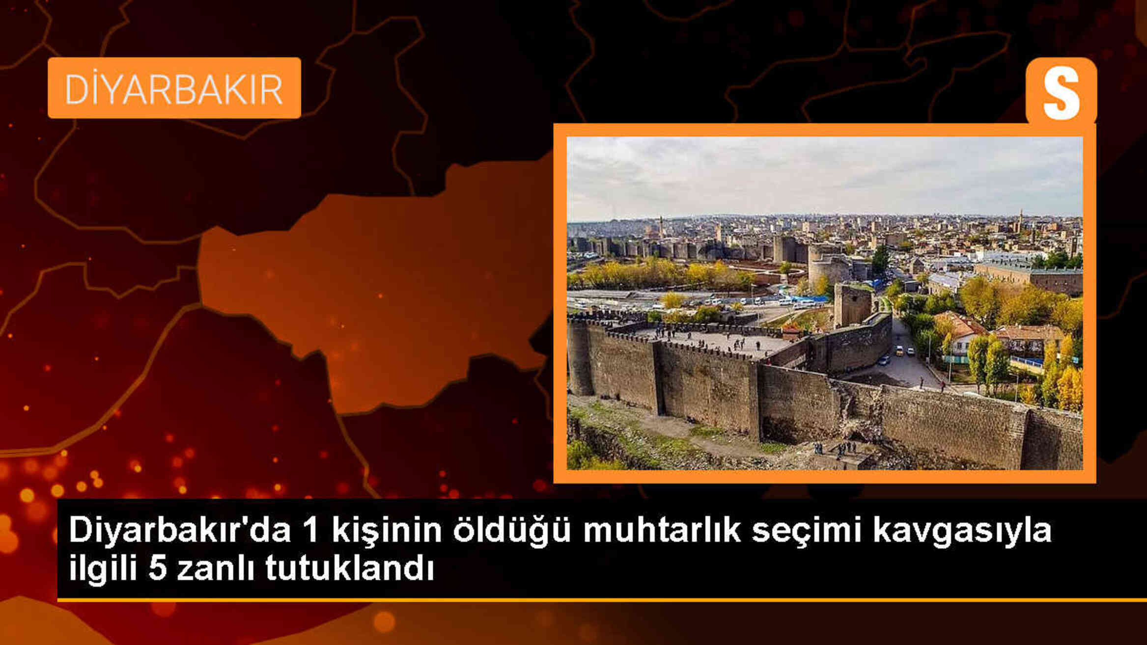Diyarbakır\'da muhtarlık seçimi kavgası: 1 ölü, 14 yaralı