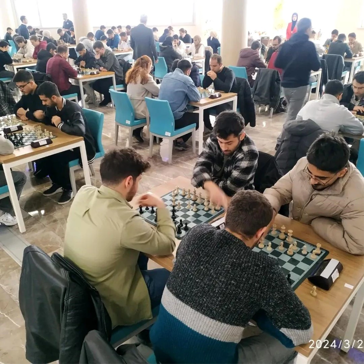 EBYÜ Zeka Oyunları Kulübü tarafından düzenlenen satranç turnuvası tamamlandı