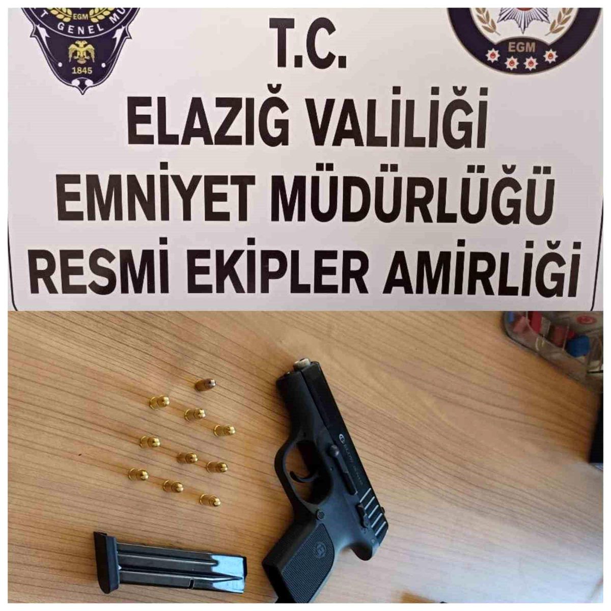Elazığ\'da 5 Adet Ruhsatsız Silah Ele Geçirildi