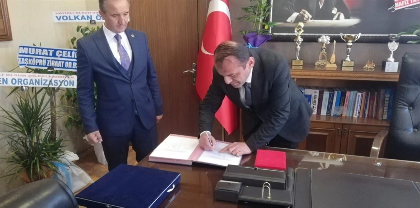Metin Yamalı Hanönü Belediye Başkanlığına başladı