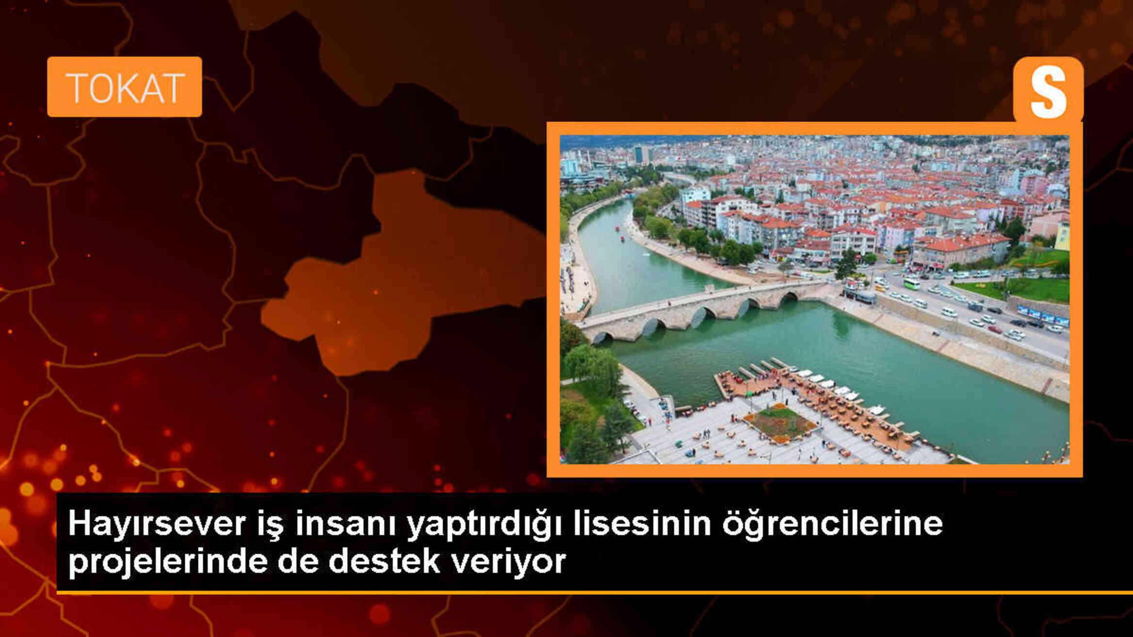 Tokat\'ın Erbaa ilçesindeki Yılmaz Kayalar Fen Lisesi\'nde öğrencilere maddi destek