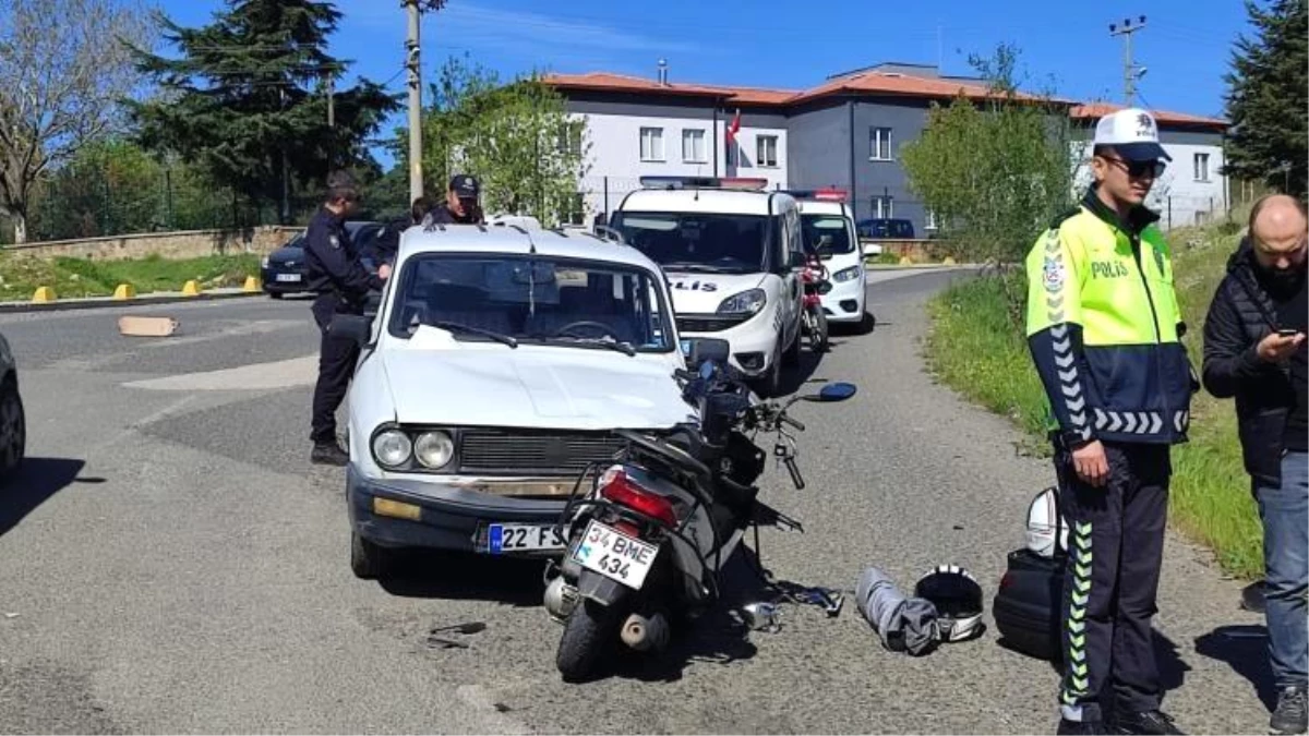 Keşan\'da trafik kazası: 3 kişi yaralandı