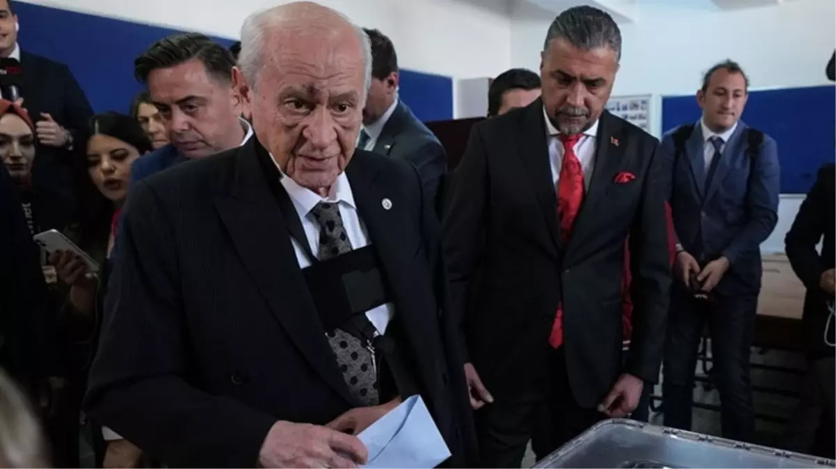 Yüzü mor görüntüleri gündem olmuştu! İşte MHP lideri Devlet Bahçeli\'nin son hali