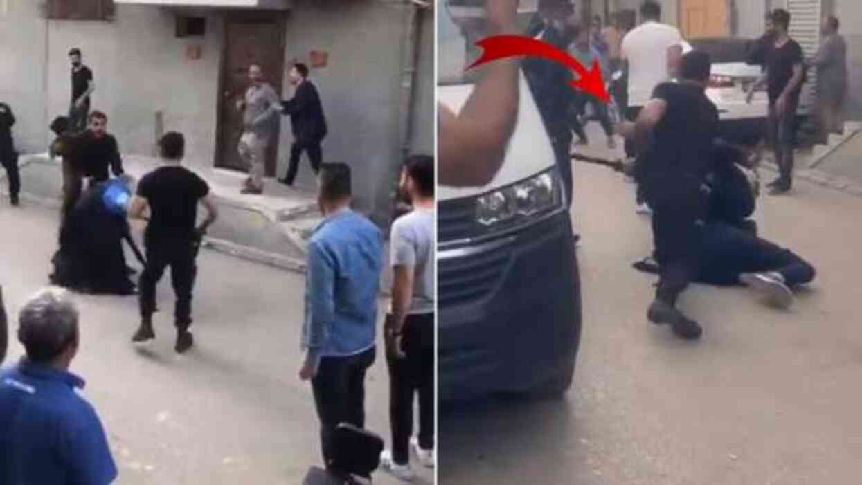 Muhtarlık seçimi kavgasında polis, hamile kadına copla vurdu Muhtarlık seçimi kavgasında polis, hamile kadına copla vurdu